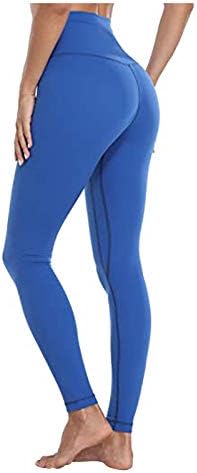 Дамски спортни къси панталони за йога LATINDAY с висока Талия, Странични и Вътрешни джобове, Непрозрачни Спортни