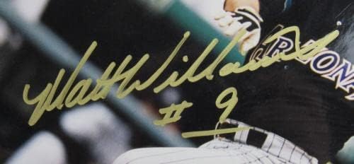 Мат Уилямс Подписа Автограф 8x10 Снимка IX - Снимки на MLB с автограф