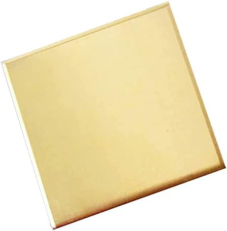 Латунная плоча на Месинг лист разнообразни diy 150x150 mm/6x6 см, 5 бр. латунная табела-Метална медна плоча