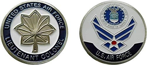 Офицерские заглавия на военновъздушните сили - полковник За - 5 са подбрани Монета на Повикване/Покер с логото