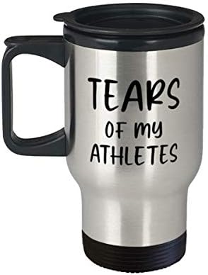 Подаръци за спортен треньор - Пътна чаша Tears Of My Athletes - Подаръци За Личен Треньор, Треньор По Фитнес,