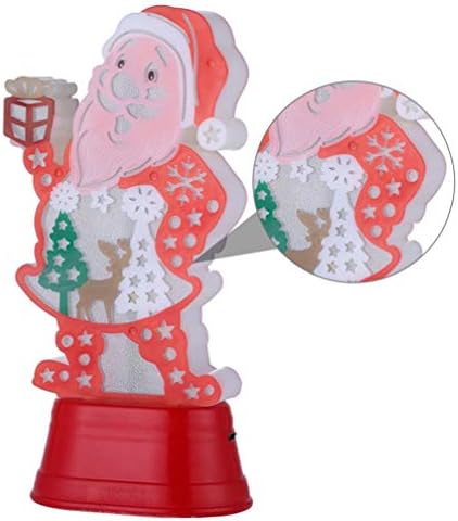 TOYANDONA Led настолни лампи Led Дядо Коледа Настолна Лампа Коледен Маса С Подсветка Фигурка на Дядо Модел Коледна