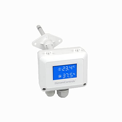 Сензор за температура и влажност на въздуха Rs485 (монтируемый в канала и изработени от PTFE)