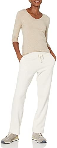 Дамски спортни панталони Essentials от френски бадем хавлиени руно (на разположение в големи размери)