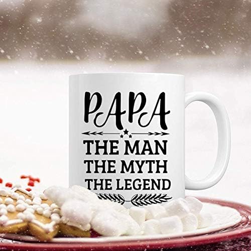 ИРДЖУН Татко Мъж е Мит, Легенда Папина Кафеена Чаша за най-добра Кафеена чаша за баща На Ден на бащата Чаши