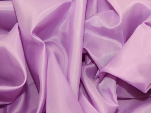 Антистатик тъкан на лигавицата за рокли люляков цвят - на метър