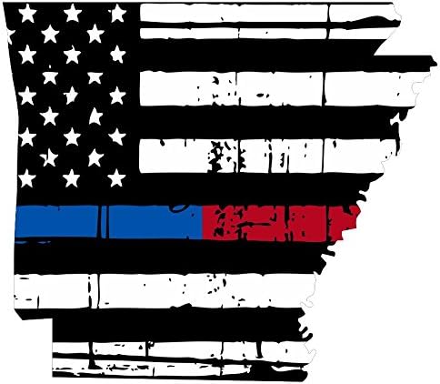 Арканзас, Разкъсно тънка синьо-червената линия, Флаг на САЩ В чест на нашите мъже и жени от правоприлагащите
