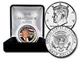 Монета на Доналд Тръмп от Матю Монетен двор в Отделна велюровой кутия