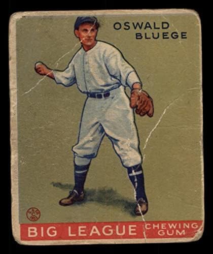 1933 Гуди # 159 Aussie Блюдж Вашингтон Сенатърс (Бейзболна картичка) ЛОШ сенатори