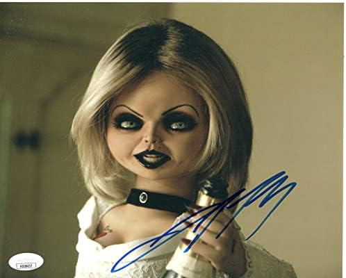Дженифър Тили подписа 8x10 Снимка Seed of Chucky е Детска игра Автограф Тифани свети валентин Удостоверяване