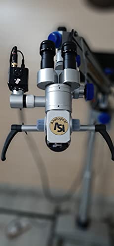 УНГ Хирургичен Оперативен Микроскоп Стъпка 5 с Камера C Монтиране Моторизованное Ножное Управление