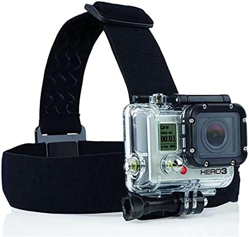 Комбиниран комплект аксесоари за екшън камери Navitech 8 в 1 със сив калъф - Съвместим с екшън камера Veho Muvi