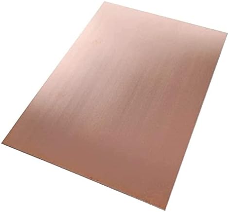 NIANXINN Медни листа фолио Мед метален лист Фолио табела 3 x 100 x 150 мм Вырезанная Медни Метална плоча, Листове