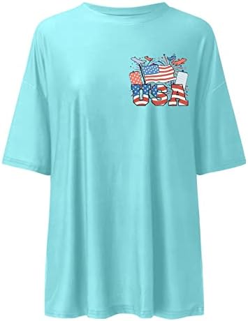 Дамски Модни Риза Dish Top, Подходяща за блузи свободно Намаляване на големия размер, с къс ръкав, Комплект