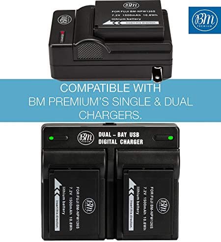 Капацитет на батерията BM Premium NP-W126S за фотоапарат Fujifilm FinePix X-S10, X-T100, XT-200, X-100F, X-100V