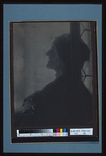 Исторически находки Снимка: Гертруде Кезебир, Профил Глава и рамене, Жените-фотографи, Художници, 1905 година