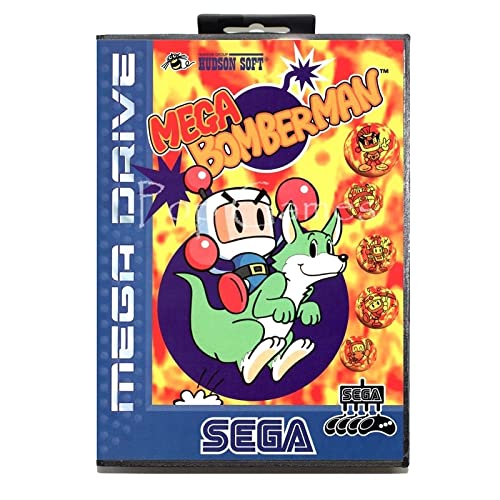 Lksya Mega Bomberman С кутия за игра на карти Sega 16 Bit MD за Mega Drive за конзолата Video Genesis (японски