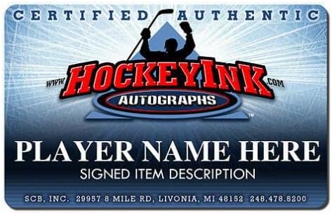 ХАРИ ХАУЕЛ Подписа снимка на Ню Йорк Рейнджърс 8 х 10 с надпис HoF - 70465 - Снимки на НХЛ с автограф