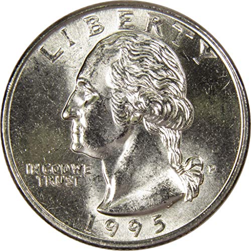 1995 P Washington Quarter BU Не Циркулационни монети, Монетен двор на Щата 25c са подбрани Монета в САЩ