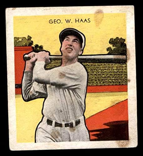 1933 Татуировка Orbit R305 Джордж Хаас Чикаго Уайт Сокс (Бейзболна картичка) VG White Sox