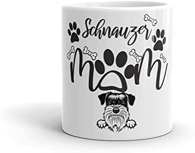 Кафеена чаша за майките кучета шнауцера - чашата за Кафе Подарък за Рожден Ден, Ден на майката Или на Коледа