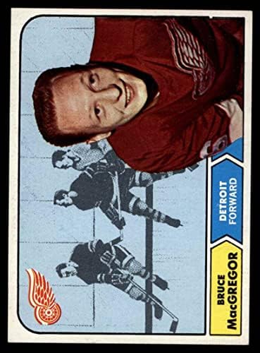1968 Топпс 30 Брус Макгрегър Детройт Ред Уингс (хокейна карта), БИВШ играч на Ред Уингс