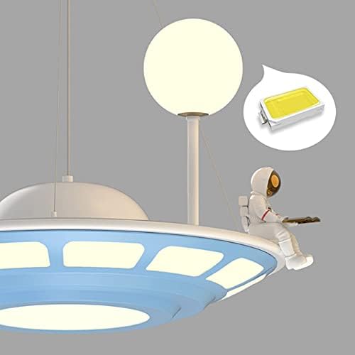 Висящи лампи за Астронавти, Креативни led Полилей с регулируема яркост с извънбордов планетарным осветление