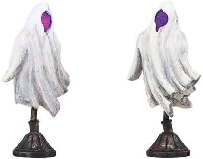 Комплект от 2 улични лампи с духове на Хелоуин