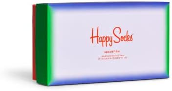 Подаръчен Комплект Ярки и забавни чорапи Happy Socks за мъже и Жени от 3 опаковки Color Smash Socks