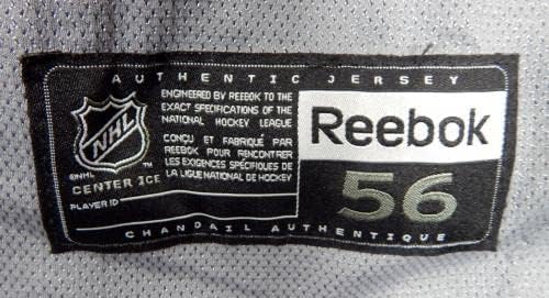 Ню Йорк Рейнджърс, Използвана За игра на Сивата Тренировочная Майк Reebok NHL 56 DP31303 - Използвани За игри Тениски NHL