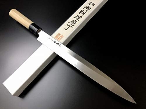 Японски поварской нож ARITSUGU Yanagi AUS-10 Sashimi 240 мм 9,44 В обвивка
