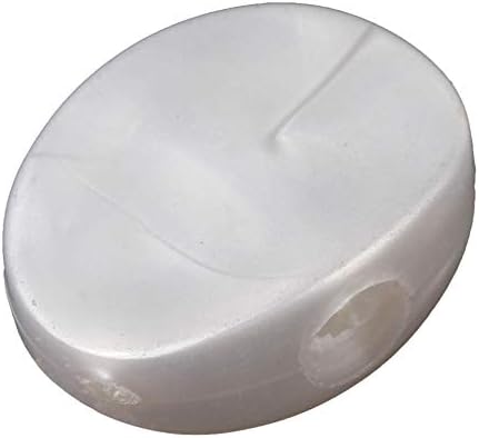 Бутона на Главата на Китарен Тунер BQLZR от Бяла пластмаса С Винтове и Шайби за електрически китари в опаковка