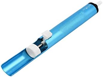 Нов Ръчно Отсасывающий помпа за разпояване от синьо алуминий Lon0167 за да премахнете нещастници спойка (Blaues